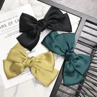 Headdress Retro Big Bow Hairpin Top Clip Fairy Fairy Half Ball Hairpin Girl main image 4