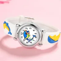 Cute Dolphin Pattern Quartz Watch Boys Girl Gift Watch Wholesale main image 3