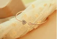 Heart Alloy Diamond Artificial Rhinestones Women's main image 2