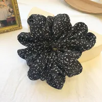 Exaggerated Oversized Retro Head Rope New Head Rope Floral Cheap Scrunchies Wholesale sku image 4