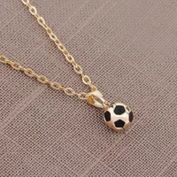 New Fashion World Cup Football Pendant Necklace  Nihaowholesale Wholesale main image 3