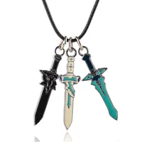 New Simple Fashion Weapon Three Sword Necklace  Nihaowholesale Wholesale sku image 1
