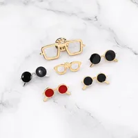 New Korean Fashion Creative Glasses Sunglasses Frame Pin Brooch Wholesale main image 2