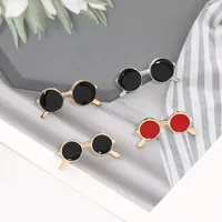 New Korean Fashion Creative Glasses Sunglasses Frame Pin Brooch Wholesale main image 4