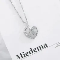 New Fashion Creative Mother&#39;s Day Gift Mom Diamond Necklace Wholesale main image 5