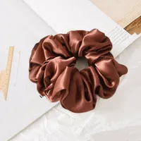 Unisex Simple Style Commute Solid Color Cloth Hair Tie main image 1
