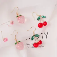 New Fashion 925 Silver Hook Simple Transparent Resin Earrings Acrylic Earrings main image 2