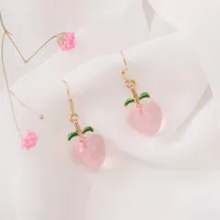 New Fashion 925 Silver Hook Simple Transparent Resin Earrings Acrylic Earrings main image 4
