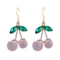 New Fashion 925 Silver Hook Simple Transparent Resin Earrings Acrylic Earrings sku image 2