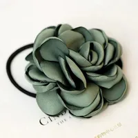 Korean New Fashion Wild Simulation Rose Cheap Scrunchies Wholesale main image 2