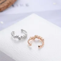 New Fashion Earrings Beads Ms. Ear Bone Clip U-shaped Earrings Diamond Free Earrings Ear Clips Wholesale main image 3