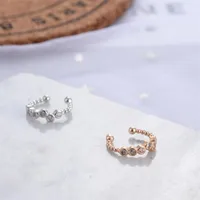 New Fashion Earrings Beads Ms. Ear Bone Clip U-shaped Earrings Diamond Free Earrings Ear Clips Wholesale main image 4