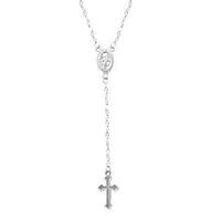 New Fashion Cross Necklace Women&#39;s Clavicle Chain Jesus Easter Jewelry Sexy Tassel Pendant sku image 3