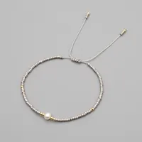 Summer Myuki Rice Beads Hand-woven Natural Freshwater Pearls  Simple Bracelet Wholesale sku image 9