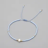 Summer Myuki Rice Beads Hand-woven Natural Freshwater Pearls  Simple Bracelet Wholesale sku image 10