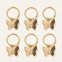 Fashion Headdress Personalized Street Shooting Braid Trend Headdress Butterfly Diy Pendant Hair Accessories Hair Clip sku image 1