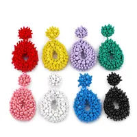 Fashion Water Droplets Alloy No Inlaid Earrings main image 2