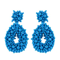 Fashion Water Droplets Alloy No Inlaid Earrings main image 5