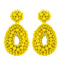 Fashion Water Droplets Alloy No Inlaid Earrings sku image 1