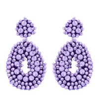 Fashion Water Droplets Alloy No Inlaid Earrings sku image 3