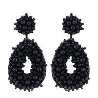 Fashion Water Droplets Alloy No Inlaid Earrings sku image 6