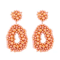 Fashion Water Droplets Alloy No Inlaid Earrings sku image 7