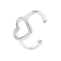 New Fashion Simple  Temperament Hollow Love Ear Clips Without Pierced Earrings Sweet Heart-shaped Ear Bone Clip Earrings Nihaowholesale Wholesale sku image 2