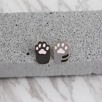 Explosion Brooch Cartoon Cute Cat Paw Clothing Accessories Wild Bag Brooch Accessories Hot Sale Wholesale Nihaowholesale main image 2