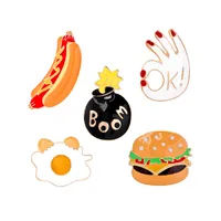 Korean Style Geometric Alloy Plating No Inlaid Unisex Brooches main image 1