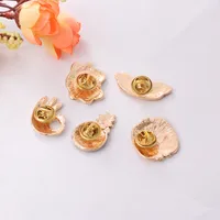Korean Style Geometric Alloy Plating No Inlaid Unisex Brooches main image 2