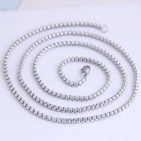 Fashion Stainless Steel Corn Chain Distribution Chain Men's Necklace Distribution Chain Wholesale Nihaowholesale main image 1