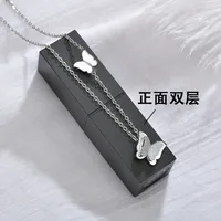 304 Stainless Steel 18K Gold Plated Plating Insect Necklace main image 2