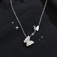 304 Stainless Steel 18K Gold Plated Plating Insect Necklace main image 4