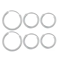 Simple Style Geometric Plating Copper No Inlaid Earrings main image 4