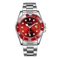 Fashion New Men's Steel Belt Watch British Waterproof Quartz Men And Women Watches Wholesale Nihaowholesale sku image 1