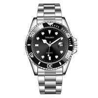 Fashion New Men's Steel Belt Watch British Waterproof Quartz Men And Women Watches Wholesale Nihaowholesale sku image 4