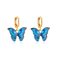 New Color Butterfly Earrings Dream Butterfly Earrings Hot Sale Earrings Wholesale Nihaowholesale sku image 1