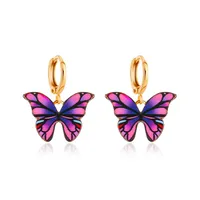 New Color Butterfly Earrings Dream Butterfly Earrings Hot Sale Earrings Wholesale Nihaowholesale sku image 2