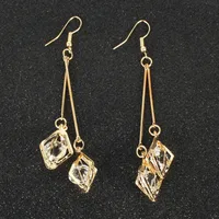 Simple Earrings Personality Wild Earrings Alloy Earrings Long Earrings Women main image 3