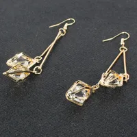 Simple Earrings Personality Wild Earrings Alloy Earrings Long Earrings Women main image 4
