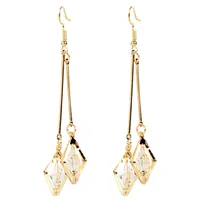 Simple Earrings Personality Wild Earrings Alloy Earrings Long Earrings Women sku image 1