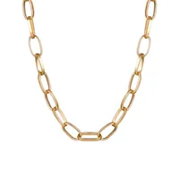 Hot Sale Punk Style Short Thick Chain Clavicle Chain Creative Retro Simple Necklace Wholesale Nihaowholesale main image 5