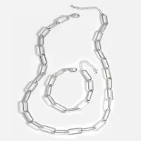 Hip-hop Rap Accessories Hiphop Big Gold Chain Cuban Necklace Clavicle Chain Wholesale Nihaowholesale main image 1