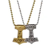 Fashion Money Chain Film And Television Surrounding Nordic Mythology Viking Amulet Series Necklace Wholesale Nihaowholesale main image 1