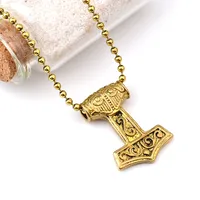 Fashion Money Chain Film And Television Surrounding Nordic Mythology Viking Amulet Series Necklace Wholesale Nihaowholesale main image 2