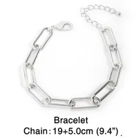Hip-hop Rap Accessories Hiphop Big Gold Chain Cuban Necklace Clavicle Chain Wholesale Nihaowholesale sku image 1