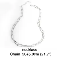 Hip-hop Rap Accessories Hiphop Big Gold Chain Cuban Necklace Clavicle Chain Wholesale Nihaowholesale sku image 4