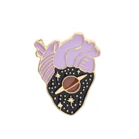 New Brooch Trend Heart Series Brooch Alloy Drop Oil Heart Brooch Student Bag Accessories Wholesale Nihaowholesale sku image 6