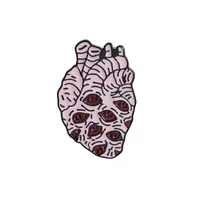 New Brooch Trend Heart Series Brooch Alloy Drop Oil Heart Brooch Student Bag Accessories Wholesale Nihaowholesale sku image 9