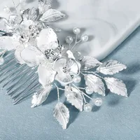 Women's Leaf Rhinestone main image 4